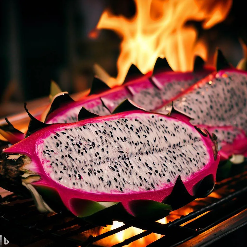 Grilled Dragon Fruit: Elevate Your BBQ Game with this Vibrant and Nutrient-rich Superfood