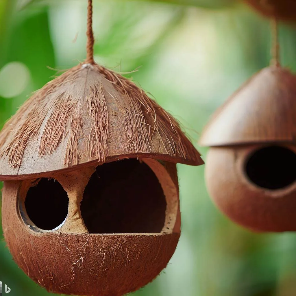The Eco-Friendly Haven: Discover the Beauty of Coconut Shell Birdhouses
