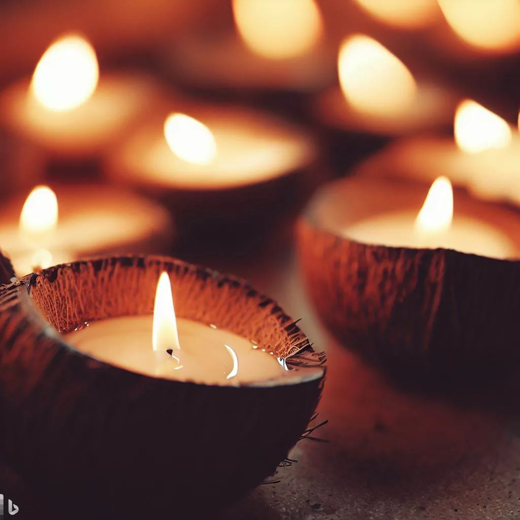 Unveiling the Allure of Coconut Shell Candles: Transform Your Space with Tropical Ambiance