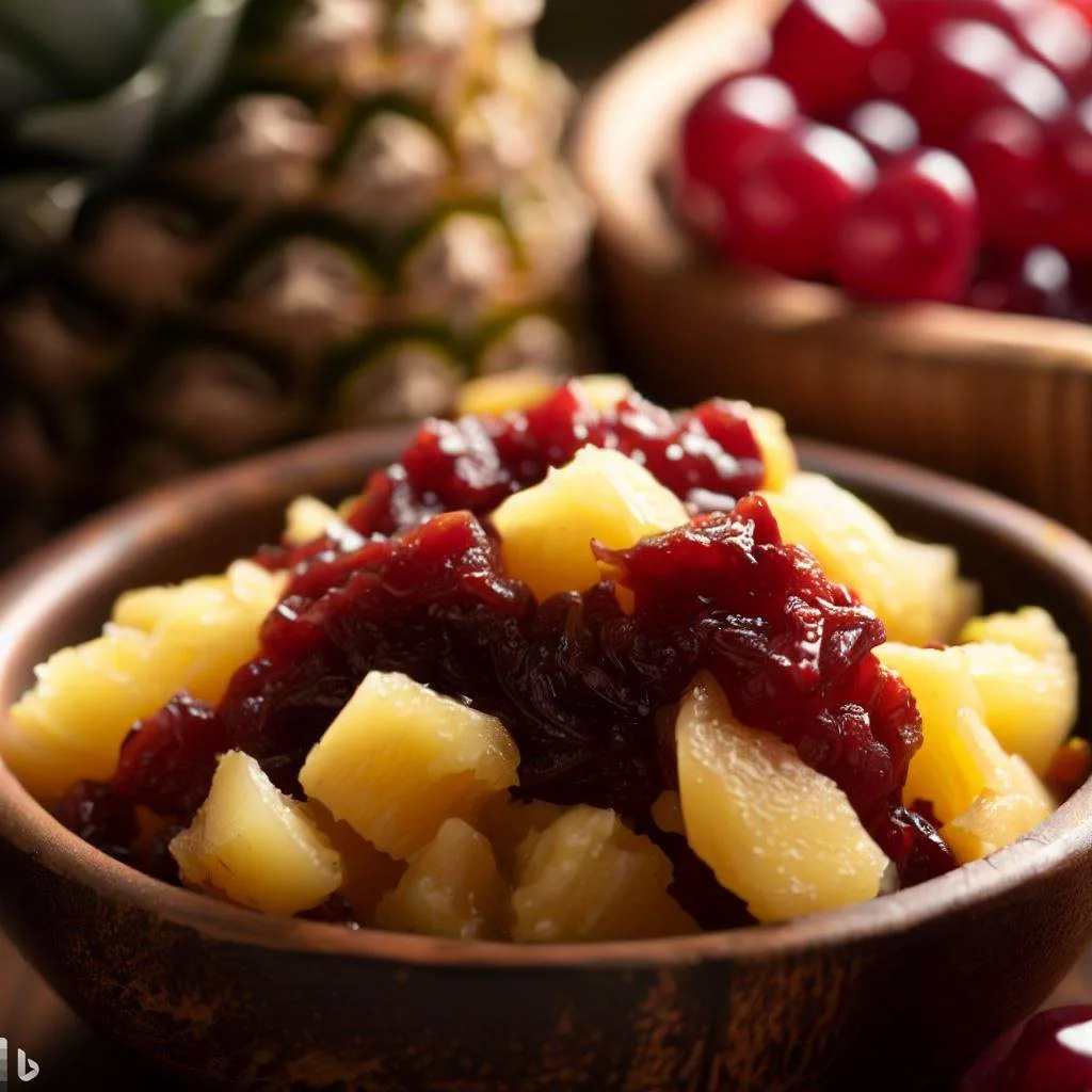 A Match Made in Culinary Heaven: How to Create the Ultimate Pineapple and Cranberry Relish
