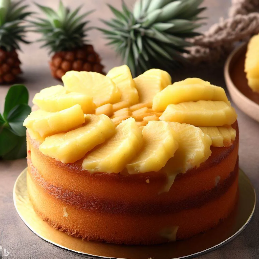 Discover the Ultimate Tropical Treat: Pineapple Butter Cake that Melts in Your Mouth