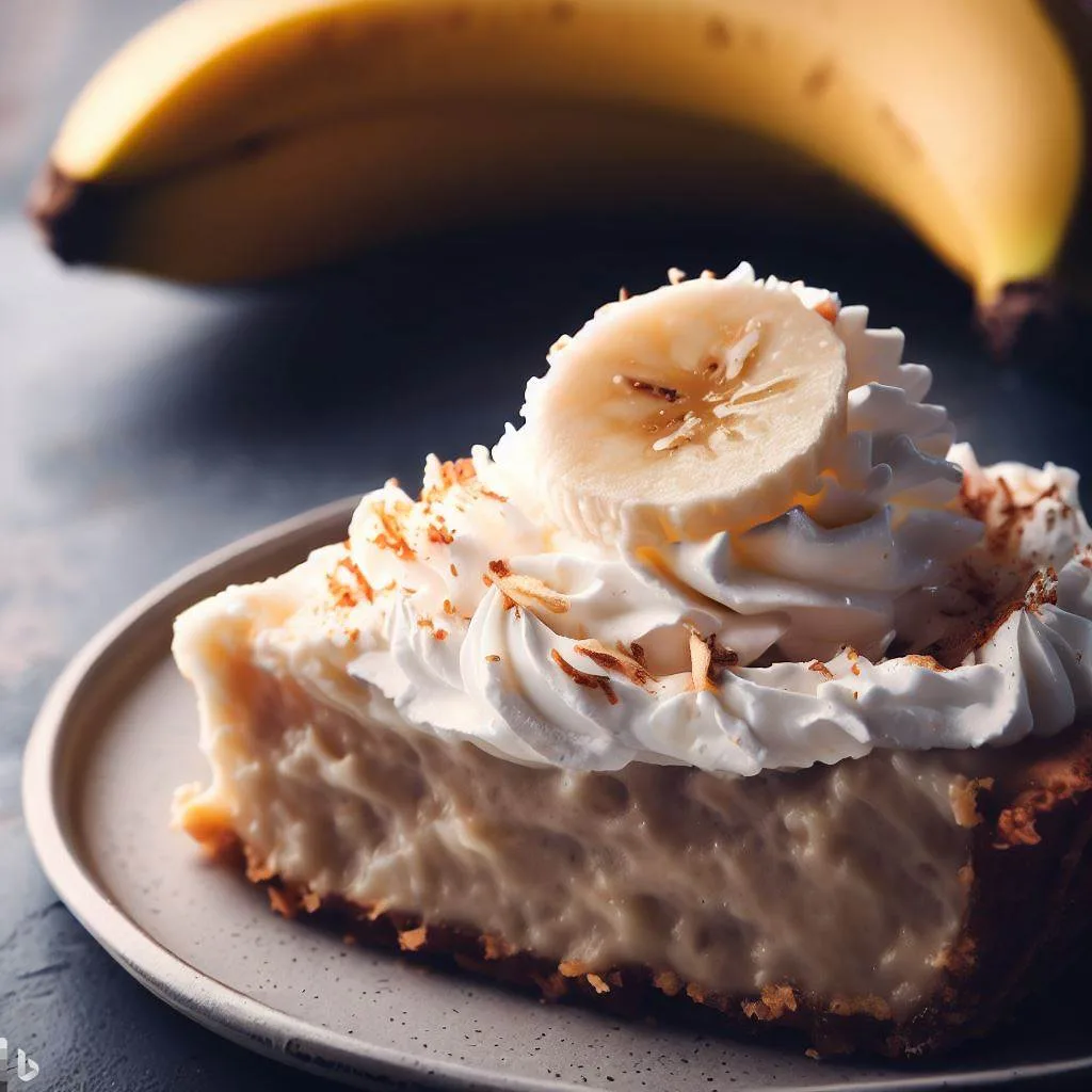 From Tropical Paradise to Your Plate: A Banana Cream Pie with a Coconut Twist