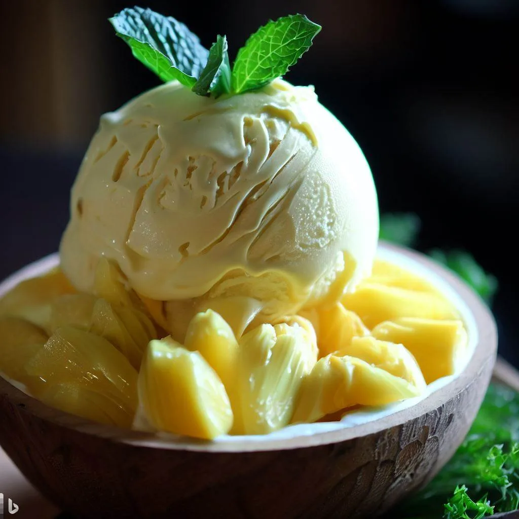 Indulge in a Tropical Delight: Jackfruit Ice Cream Recipe that Will Satisfy Your Sweet Tooth