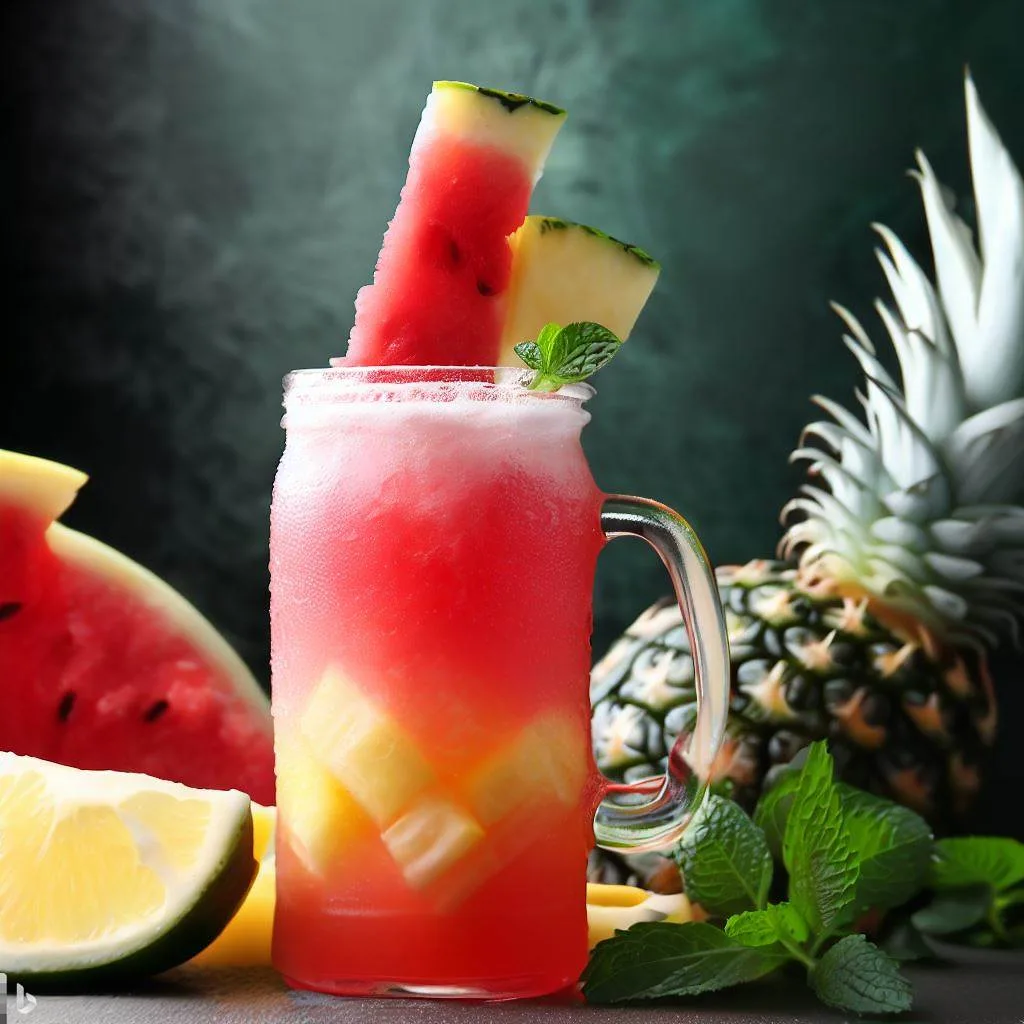 Refreshing Watermelon Pineapple Lemonade: The Perfect Summer Thirst Quencher