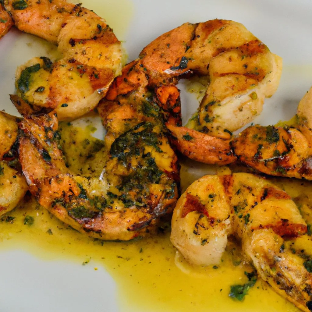 Delicious and Flavorful: Grilled Shrimp with Passion Fruit Glaze Recipe