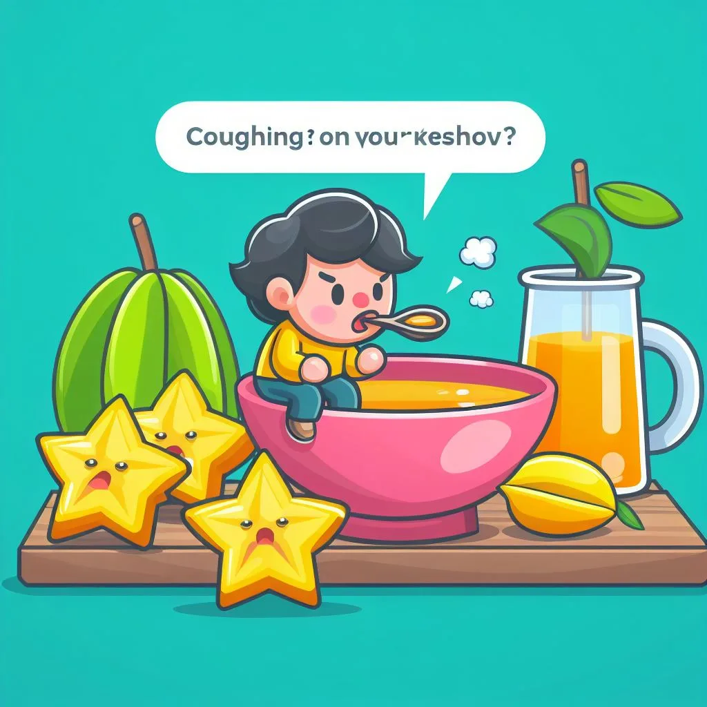 Coughing Got You Down? Try Star Fruit for Natural Relief