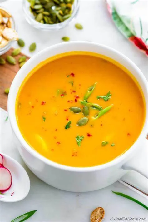 Delicious Coconut Butternut Squash Soup Recipe: A Perfect Blend of Comfort and Nutritious Goodness
