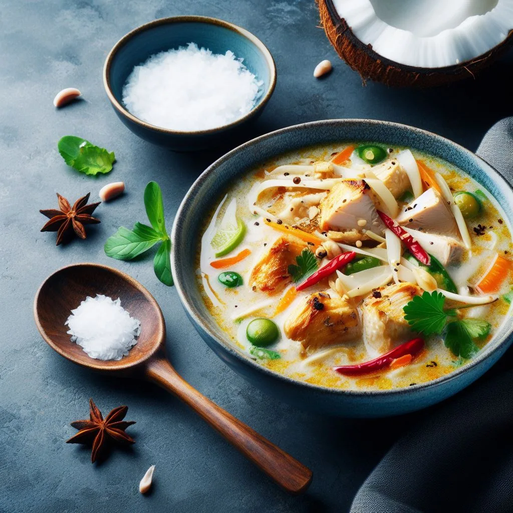 Delicious Thai Chicken Coconut Soup Recipe: A Perfect Blend of Flavors