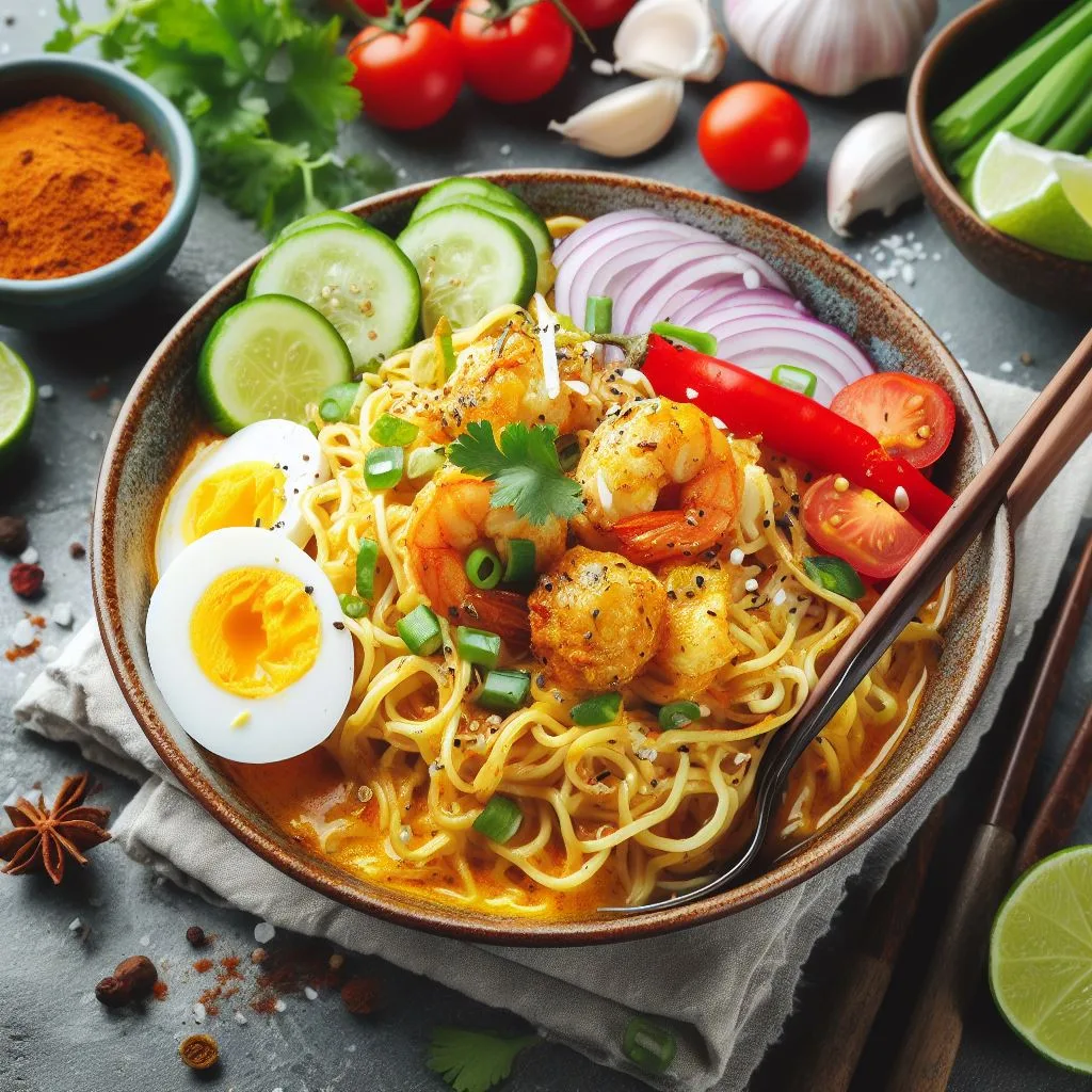 Delicious and Easy Coconut Curry Noodles Recipe: A Flavorful Twist to Your Meal
