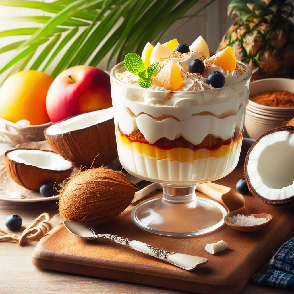 Delicious and Easy Coconut Trifle Recipe: A Tropical Dessert Perfect for Any Occasion