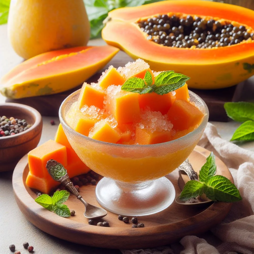 Delicious and Refreshing Papaya Sorbet Recipe: A Perfect Summer Treat