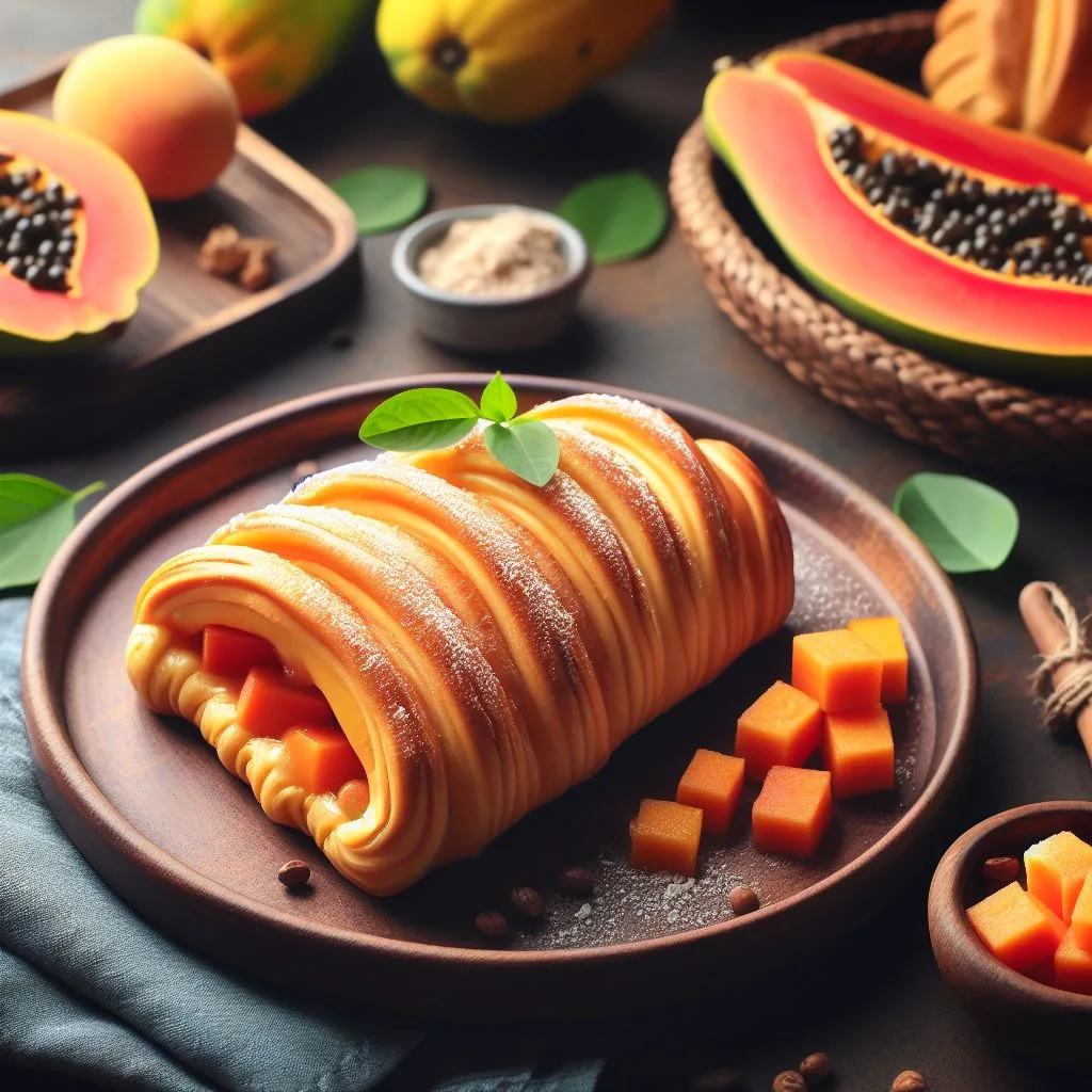 Delicious and Unique Papaya Pastries: A Tropical Twist for Your Taste Buds