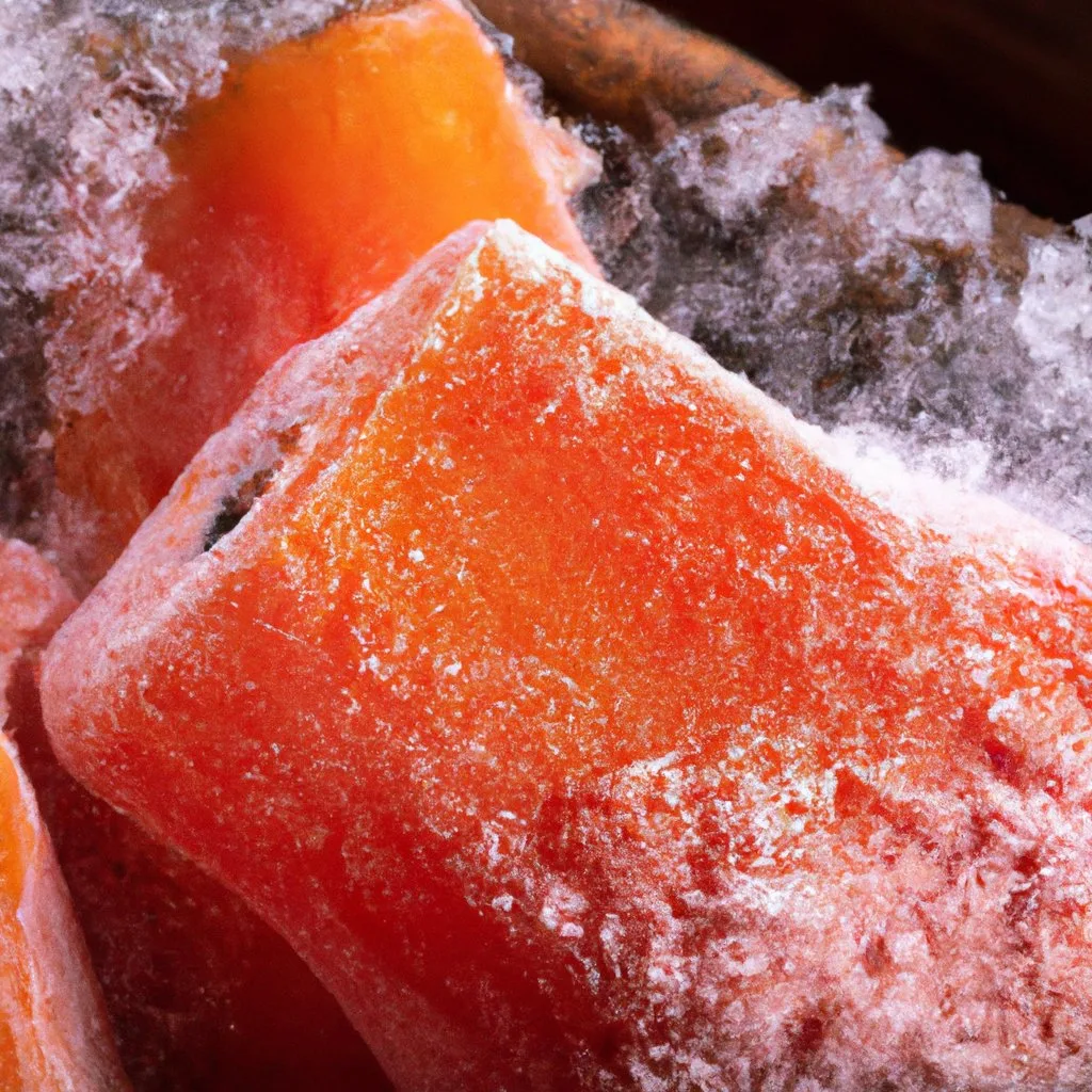 Discover the Delicious and Nutritious Frozen Papaya Chunks: A Tropical Delight