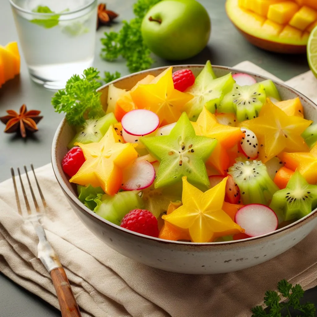 Discover the Refreshing Delight of Star Fruit Salad: A Perfect Summer Treat