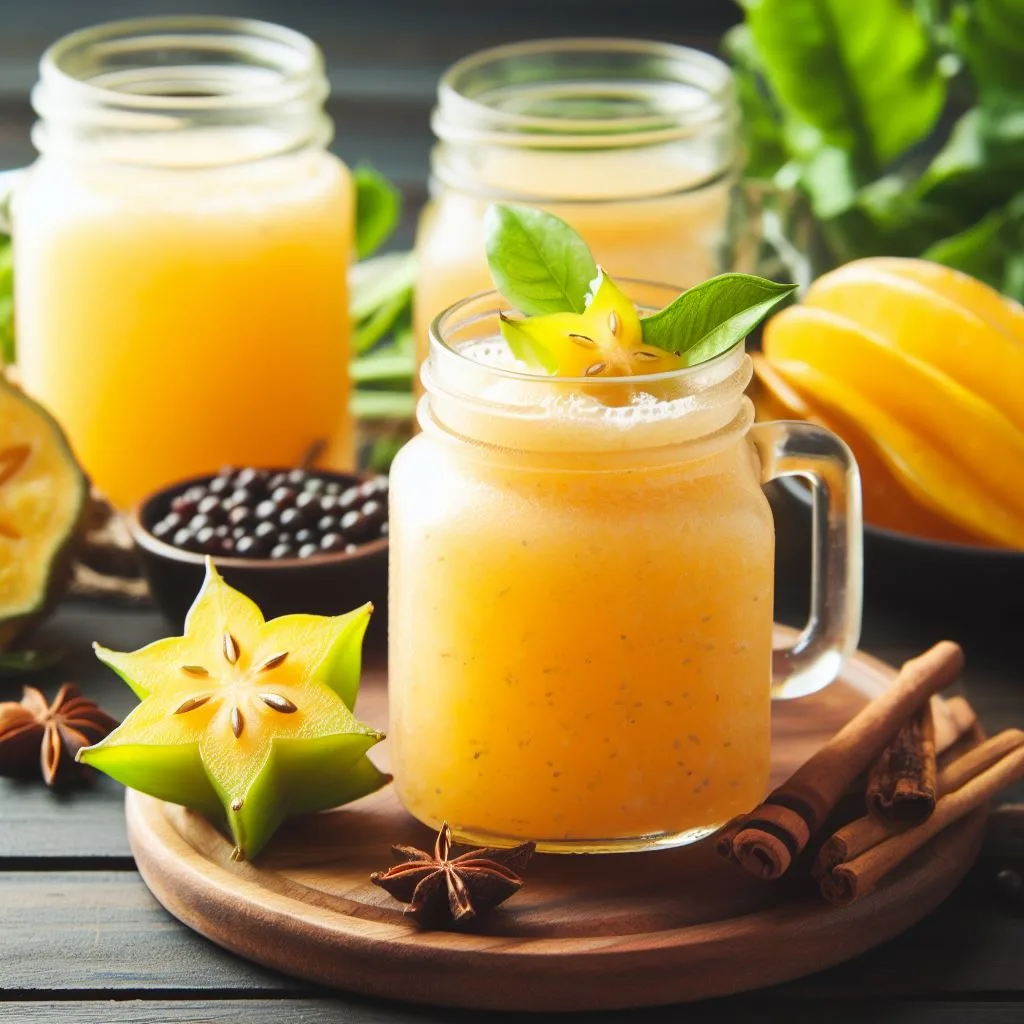 Discover the Refreshing Delight of a Homemade Starfruit Smoothie