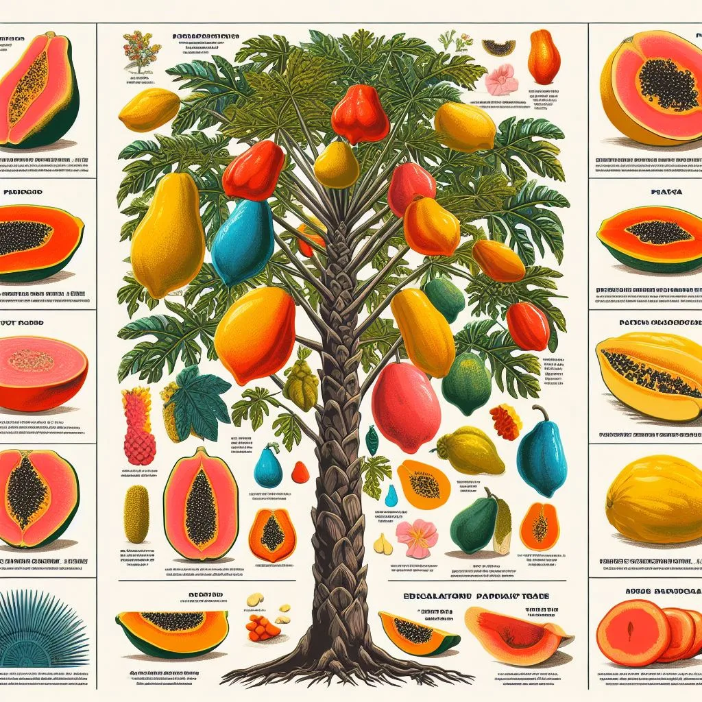 Exploring the Diversity: An In-depth Look at Papaya Tree Varieties