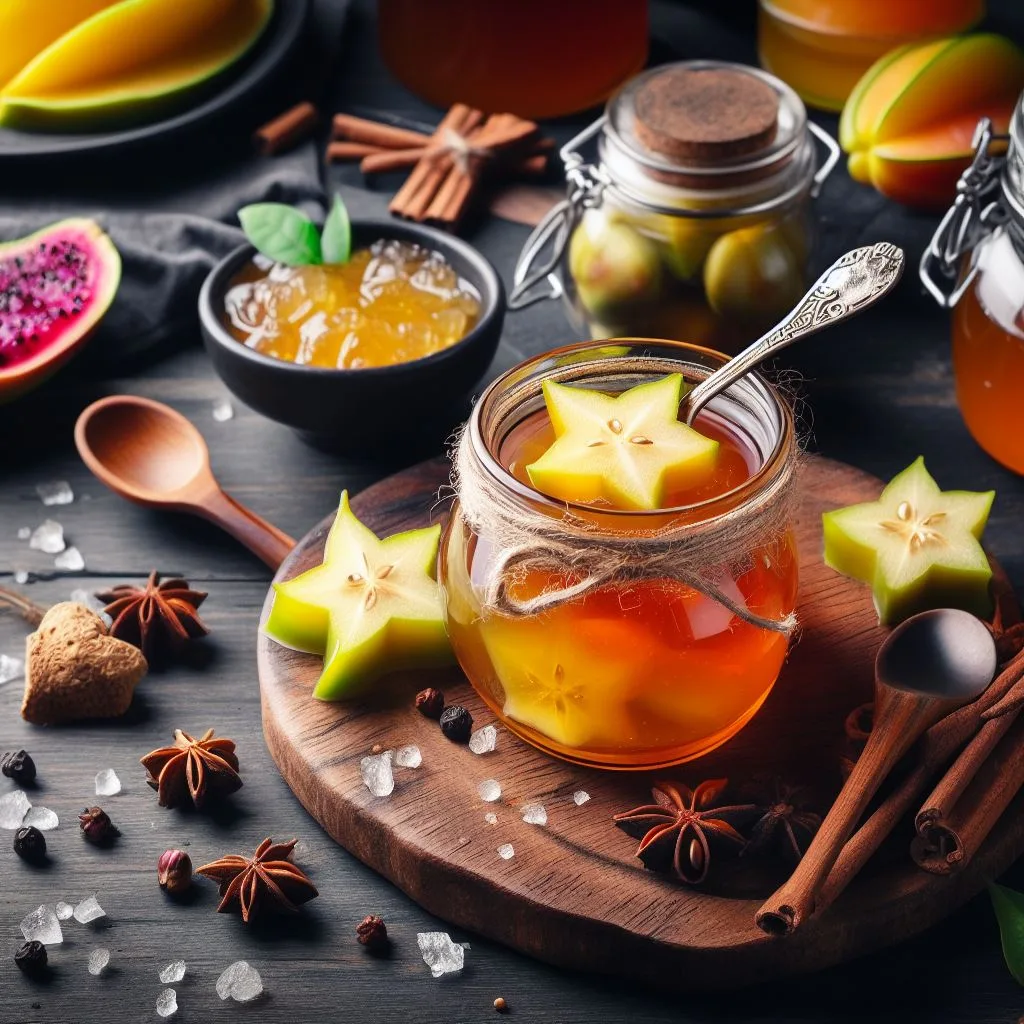 Indulge in a Taste of Exotic Delight with Our Star Fruit Jam Recipe