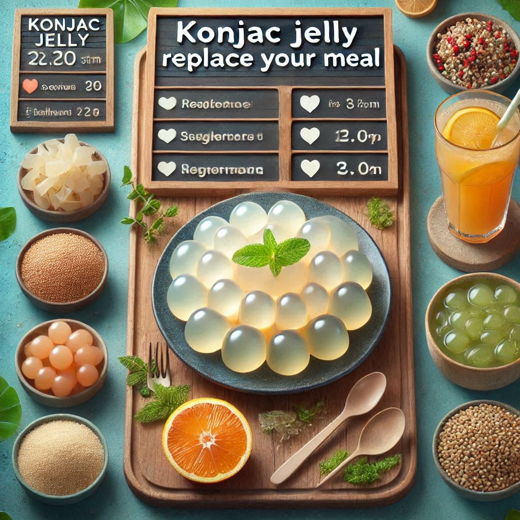 Can Konjac Jelly Really Replace Your Meals? Unpacking the Nutrition