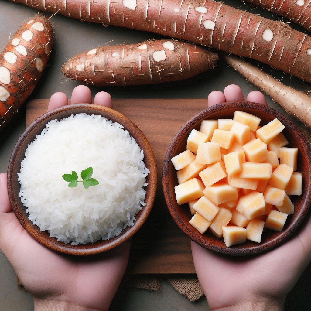 Nutritional Showdown: Cassava vs. Rice for a Healthy Diet