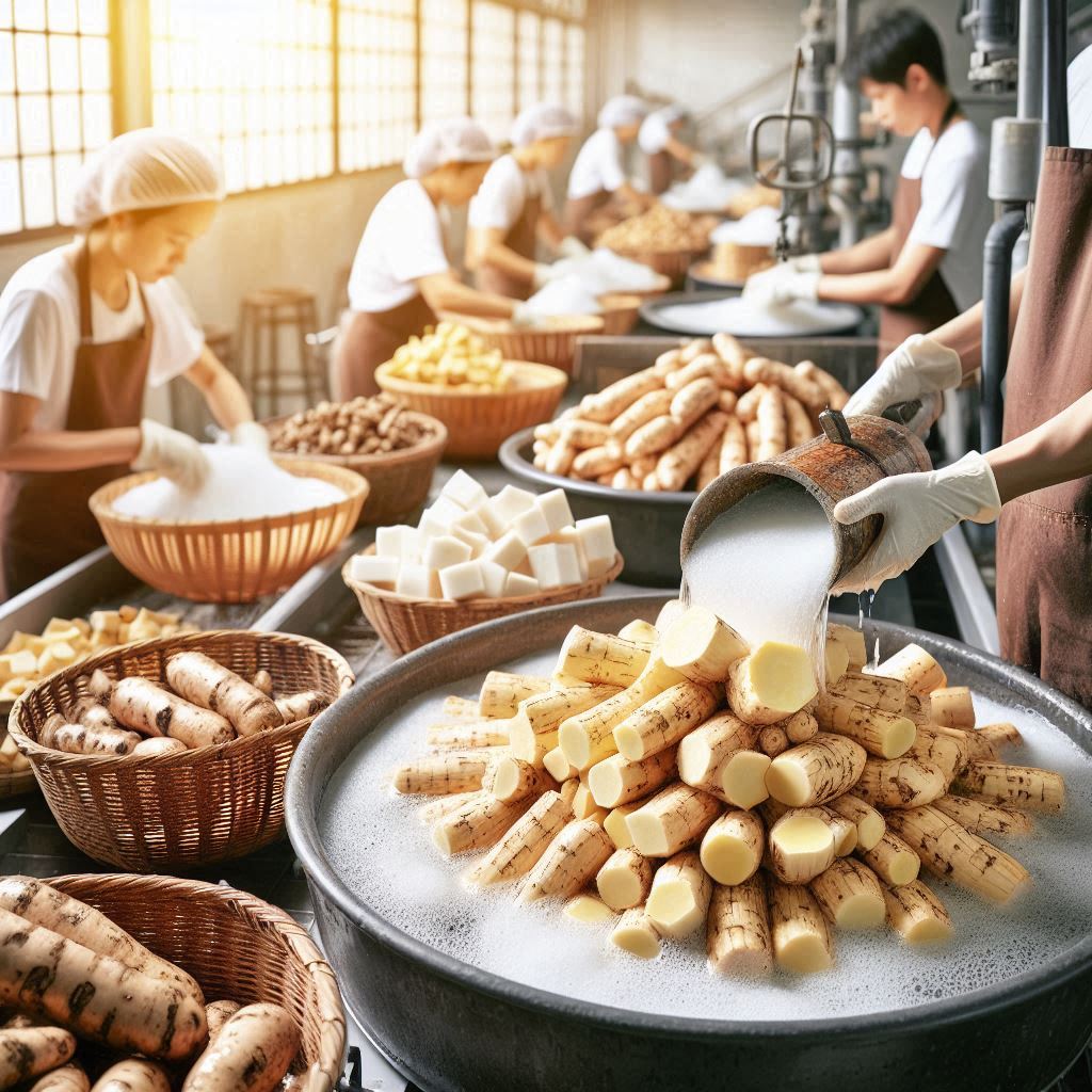 From Farm to Table: The Journey of Starch Extraction from Cassava Tubers