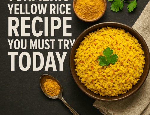 Discover the Irresistible Flavor of Turmeric Yellow Rice: A Recipe You Must Try Today