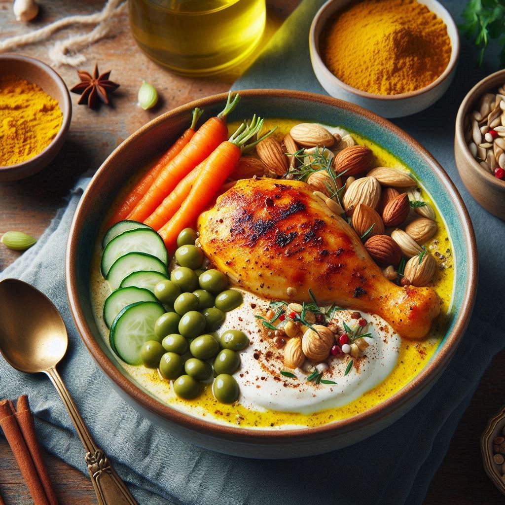 Healthy Chicken Turmeric Yogurt Recipe for Busy Weeknights Healthy Chicken Turmeric Yogurt Recipe for Busy Weeknights